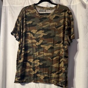 We The Free Camouflage Short Sleeve Tee